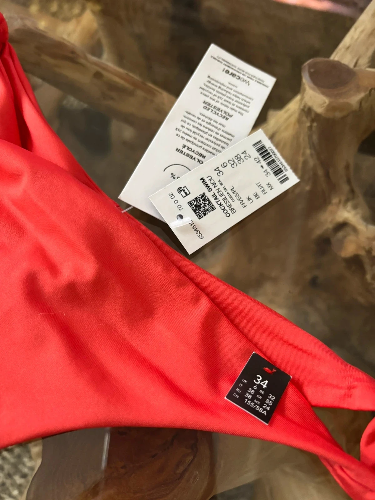 Bas de maillot de bain Etam orange brésilien 34 – photo 4